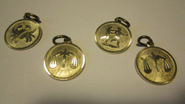 Zodiacal signs round shape