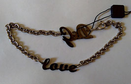 Love D&G steel necklace