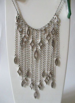 Silver necklace by Benetton