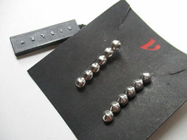 Silver earrings by Sisley