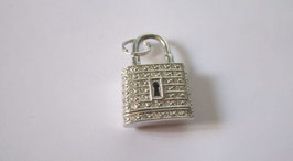 Lock in silver and zircons