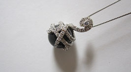 Elegant pendant with zircons by Anjel