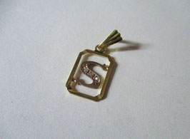 Gold pendant S