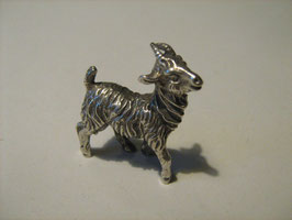 Mini goat in sterling silver