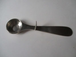 Silver measuring cup