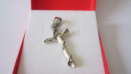 Handmade cross in sterling silver 925  (cr1)