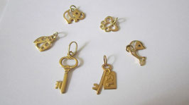 Gold pendant animals