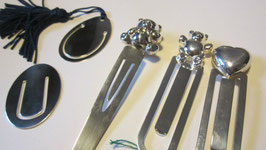 Sterling silver bookmarks