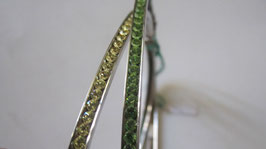 Rigid bracelet in sterling silver