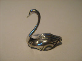 Sterling silver swan