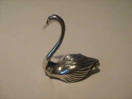 Sterling silver swan