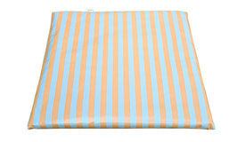Auflage Blau-Orange Streifen