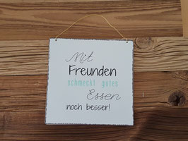 Spruchschild Dinner Art.1758