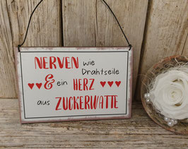 Spruchschild Vintage Art.3371