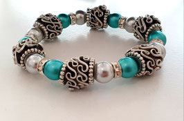 Armband elastisch türkis