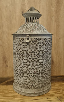 Laterne grau Ornament Muster