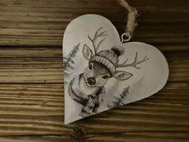 Herz mit Hirsch Art. 6620