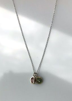 Love you to the moon and back gouden collier