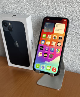 Refurbished Apple iPhone 13 256GB Zwart / A-Grade