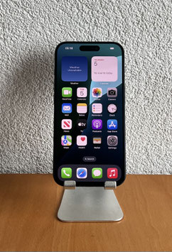 Refurbished Apple iPhone 15 Pro 128GB Zwart / B-Grade