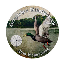 Ente von rechts