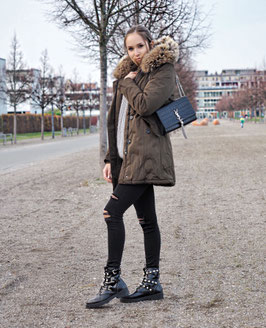 Amelie-Jacke in Khaki