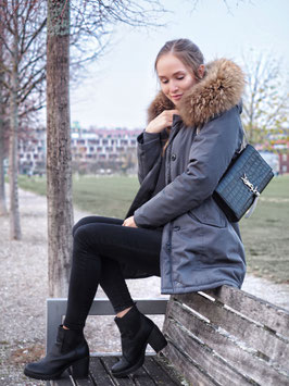 Amelie-Jacke in Grau