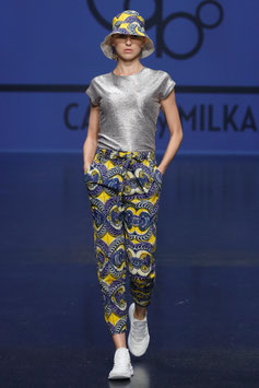 Top BRINCADEIRA DISCO Silver - RUNWAY PROOF!