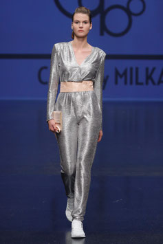 Jumpsuit FIDELIDADE DISCO Silver - RUNWAY PROOF!