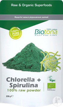 chlorella + spiruline