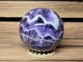 Chevron Amethyst Kugel 609g #889