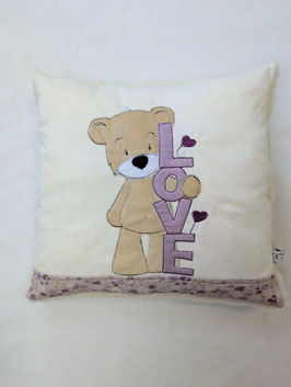 Kinderkissen "Teddy Love"