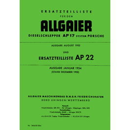 ETL Ersatzteilliste AP17, AP22