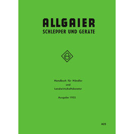 Handbuch für Händler und Landwirtschaftsberater - Allgaier Schlepper