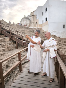 SÁBADO 20 DE DICIEMBRE DE 2025. Visita teatralizada al teatro romano de Gades.