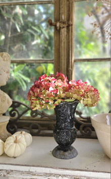 Shabby: Französische Gartenvase mit Patina