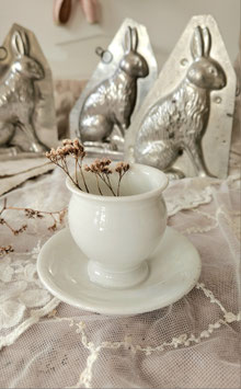 Shabby: Porzellan Moutardier aus Frankreich 1900
