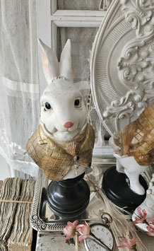 Shabby: Zauberhafte Hasenbüste Barock