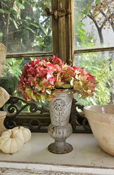 Shabby: Französische Gartenvase mit Patina