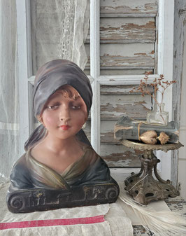 Wunderschöne große Mädchen Büste - Frankreich 1900