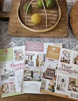 Shabby: Holländische Brocante Zeitschriften 3 Stück