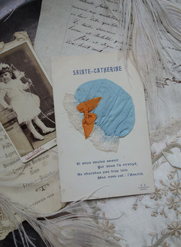 Antike Postkarte Sainte Catherine Frankreich