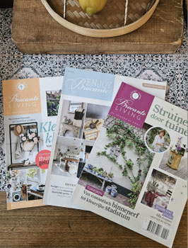 Shabby: Holländische Brocante Zeitschriften 3 Stück