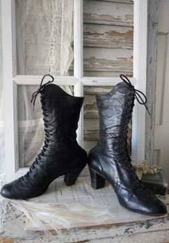 Antike französische Damen Schnürstiefel um 1900
