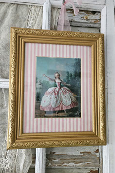 Shabby: Alter Holz Bilderrahmen Frankreich