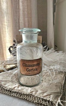 Vintage: Dekorative alte große Apothekerflasche