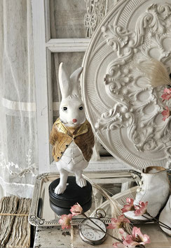 Shabby: Zauberhafte Hasenfigur Baroque