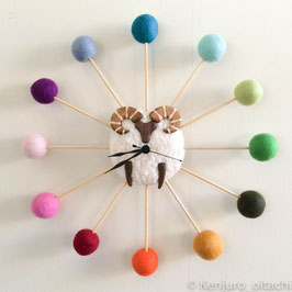 Sheep Clock 羊の壁掛け時計
