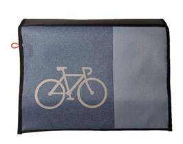 *Reflektor*  Wechselklappe Rad auf Grau