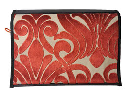 Wechselklappe Plüsch orange